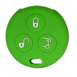 GUSCIO SILICONE VERDE PER CHIAVE SMART 3 TASTI C/TASTO BAULE