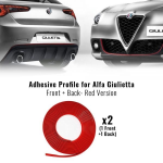 PROFILO ROSSO ADESIVO RACING ANT+POST GIULIETTA+EASY CLEANER PRO