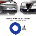 PROFILO BLU ADESIVO RACING ANT+POST GIULIETTA+EASY CLEANER PRO