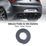 PROFILO SILVER ADESIVO RACING POST GIULIETTA+EASY CLEANER PRO