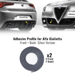 PROFILO SILVER ADESIVO RACING ANT+POST GIULIETTA+EASY CLEANER PRO