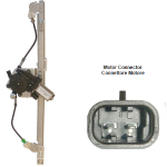 ALZACRISTALLI EL DX MERCEDES CLASSE A W168 & 168 LUNGA '97<>'07