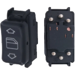 PULSANTE ALZACR. ELE MERCEDES 190(W201) CLASSE S & E W124 6PIN LAT. DX