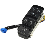 PULSANTIERA ANT SX ALZACR. ELE MERCEDES W203 W209 CLK 9 PIN