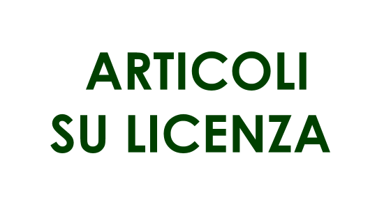 ARTICOLI SU LICENZA