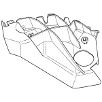 STAFFA PARAURTI ANT. DX TOYOTA AYGO '05<>'11