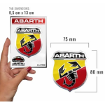 ABARTH RACING TABS 1 SCUDETTO MM 94X131