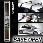 BASE OPEN TIPO B IN ALLUMINIO cm.114,2X2
