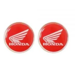 LOGOFLEX HONDA MOTO    diam. 12mm  CARTELLA DA 4 PZ