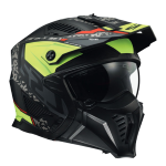 CASCO LS2 OF606 DRIFTER DEVOR 22-06 MATT BLACK H-V YELLOW TAGLIA L