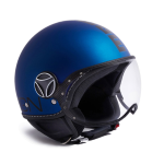 CASCO FGTR CLASSIC MOMO E2205 TAGLIA XL MATT BLUE/BLACK 