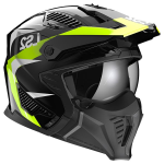 *CASCO LS2 OF606 DRIFTER TRIALITY 22-06  HV-YELLOW BLACK TAGLIA  XL 