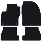 TAPPETO IN MOQUETTE TAILOR FORD FOCUS 5P & SW '11<>'14 (MK3)