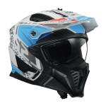 CASCO OF606 DRIFTER DEVOR MATT WHITE BLUE TG. XL