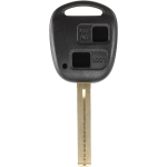 COVER CHIAVE TOYOTA 2 TASTI LAMA QUADRATA LUNGA TOY40