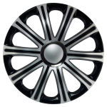 *SERIE COPRICERCHIO D. 15 MODENA BLACK/SILVER