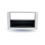 MASCHERINA AUTORADIO SILVER FIAT IDEA & LANCIA MUSA '05>