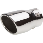 CODOLINO MARMITTA OVALE INOX D. 47 - 67 L. 150mm TRX24